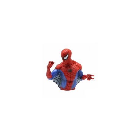 ALCANCIA BUST BANK SPIDERMAN-JuguetesSol-Marvel