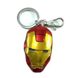 LLAVERO METAL IRON MAN HEAD(RED)-JuguetesSol-Marvel