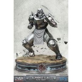 First 4 Figures Fullmetal Alchemist Statue - Alphonse Elric Silver Variant - preventa-JuguetesSol-Lo nuevo