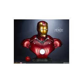 Sideshow Marvel Life Size Bust - Iron Man - preventa-JuguetesSol-Lo nuevo