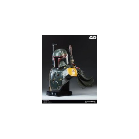 Sideshow Star Wars Life-Size Bust -Boba Fett - Preventa-JuguetesSol-Lo nuevo