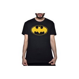 PLAYERA LOGO BATMAN AMARILLO-JuguetesSol-Batman