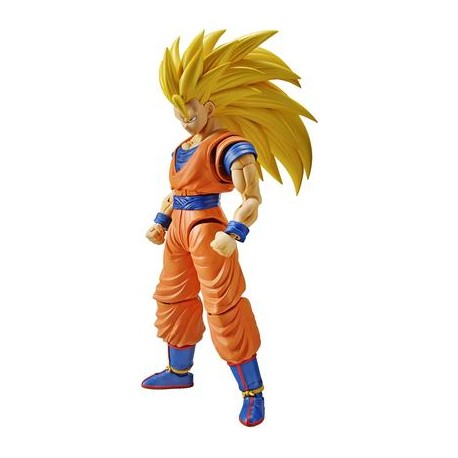 Bandai Figure-rise Standard Dragon Ball Z Super Saiyan 3 Son Goku Plastic Model-JuguetesSol-Lo nuevo