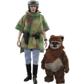 Hot Toys Star Wars Episode VI: Return of the Jedi - Princess Leia & Wicket Preventa-JuguetesSol-Lo nuevo
