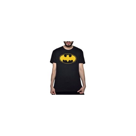 PLAYERA LOGO BATMAN AMARILLO-JuguetesSol-