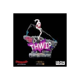 IRON Studios: Spider Verse - Gwen Escala 1/10 - preventa-JuguetesSol-Coleccionables