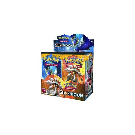 TCG POKEMON SUN & MOON BOOSTER PACK (SOBRE INDIVIDUAL)-JuguetesSol-Coleccionables