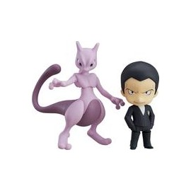 Nendoroid Pokemon - Giovanni Sakaki & Mewtwo-JuguetesSol-Lo nuevo