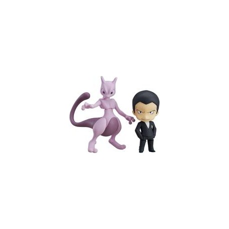Nendoroid Pokemon - Giovanni Sakaki & Mewtwo-JuguetesSol-Lo nuevo
