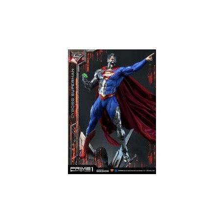 Prime 1 Studios Dc Comics Statue - Cyborg Superman - preventa-JuguetesSol-DC Comics