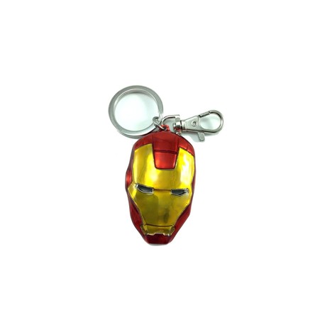 LLAVERO METAL IRON MAN HEAD(RED)-JuguetesSol-Coleccionables