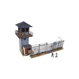 MCFARLANE TWD BUILD SET PRISON TOWER & GATE-JuguetesSol-Coleccionables