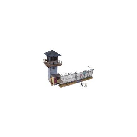 MCFARLANE TWD BUILD SET PRISON TOWER & GATE-JuguetesSol-Coleccionables