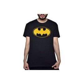 PLAYERA LOGO BATMAN AMARILLO-JuguetesSol-DC Comics