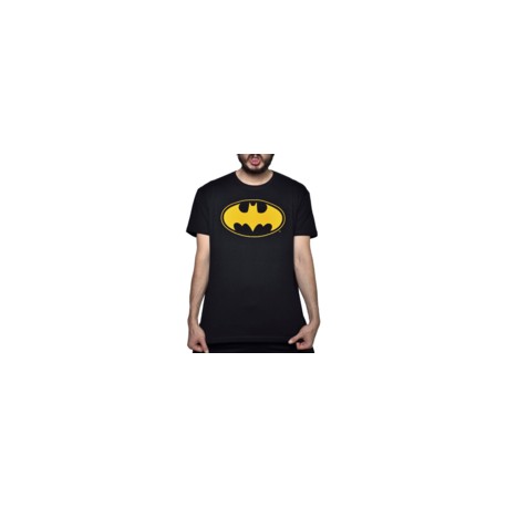 PLAYERA LOGO BATMAN AMARILLO-JuguetesSol-DC Comics