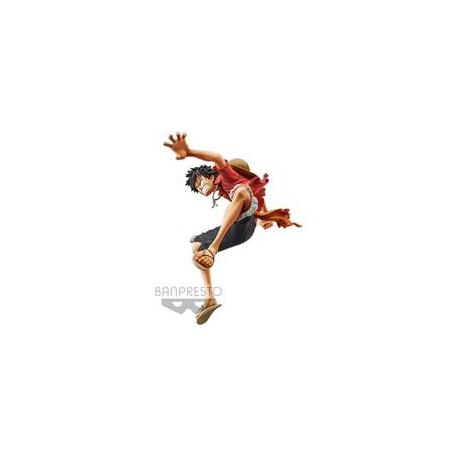 BANDAI Banpresto King of Artis One Piece Stamepede - Luffy-JuguetesSol-Descuentoflash