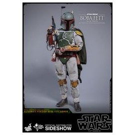 Sideshow Star Wars Hot Toys - Boba Fett Deluxe Version - preventa-JuguetesSol-Figuras Premium