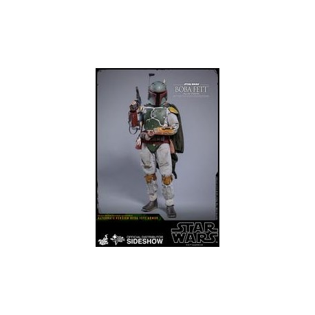 Sideshow Star Wars Hot Toys - Boba Fett Deluxe Version - preventa-JuguetesSol-Figuras Premium