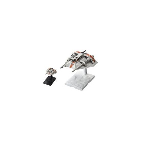 Bandai Star Wars Snowspeeder  1/48 y 1/144 Model Kit-JuguetesSol-Lo nuevo