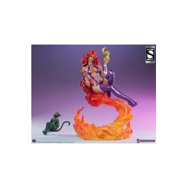 Sideshow Teen Titans Premium Format - Starfire - preventa-JuguetesSol-Figuras Premium