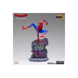 Iron Studios Spider-Man: Into the Spider-Verse Statue - Spider-Man (Peter B. Parker) - preventa-JuguetesSol-Marvel