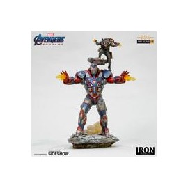 Iron Studios Avengers: Endgame Statue - Iron Patriot & Rocket - preventa-JuguetesSol-Marvel