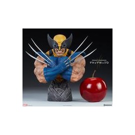 Sideshow X-Men Bust - Wolverine - preventa-JuguetesSol-Marvel