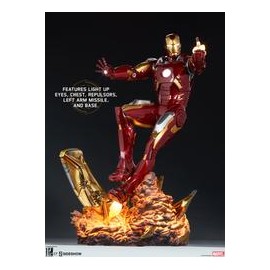 Sideshow Marvel Maquette - Iron Man - preventa-JuguetesSol-Marvel