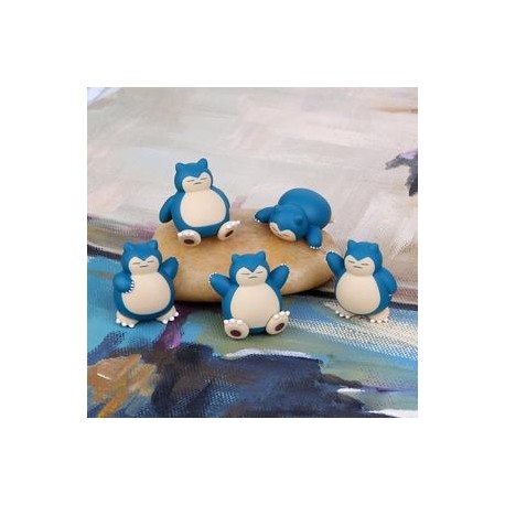 Gashapon Pokemon - Snorlax 5pcs-JuguetesSol-Lo nuevo