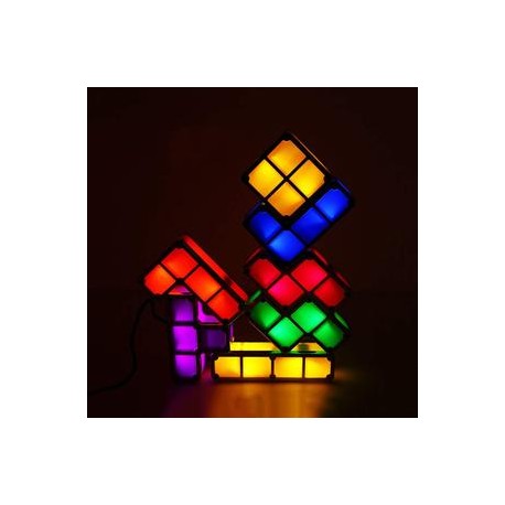 Lámpara LED DIY Tetris-JuguetesSol-Lo nuevo