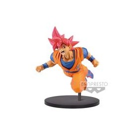 Banpresto Dragon Ball Super Fes - Goku SSJ God-JuguetesSol-Lo nuevo