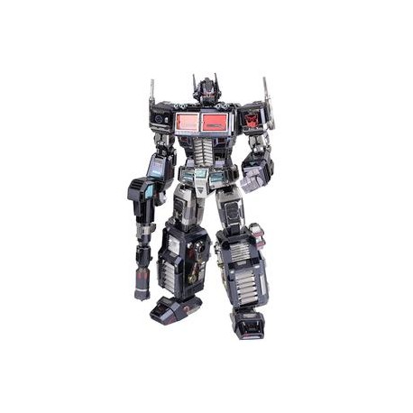 Metal Model Kit 3D Transformers G1 - Optimus Prime YM-L035-II-C Black Ver.-JuguetesSol-Lo nuevo