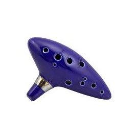 Replica Funcional Ocarina del Tiempo 12 Orificios-JuguetesSol-Lo nuevo