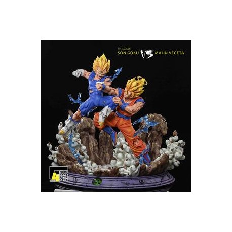 F4 and Xceed Dragon Ball Z - Goku vs Majin Vegeta-JuguetesSol-Lo nuevo