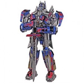 Model Kit 3D Metal Transformers: The Last Knight - Optimus-JuguetesSol-Lo nuevo