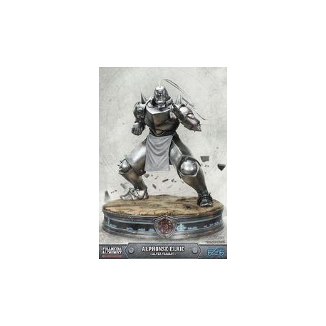 First 4 Figures Fullmetal Alchemist Statue - Alphonse Elric Silver Variant - preventa-JuguetesSol-Lo nuevo
