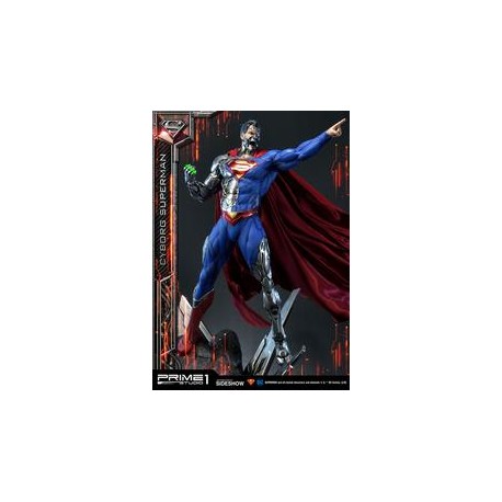 Prime 1 Studios Dc Comics Statue - Cyborg Superman - preventa-JuguetesSol-Lo nuevo