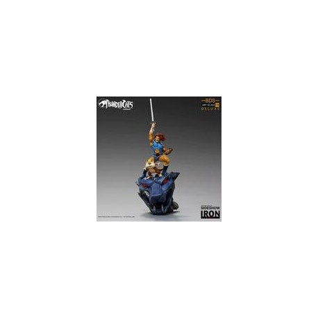 Iron Studios Thundercats Statue - Lion-O & Snarf - preventa-JuguetesSol-Lo nuevo