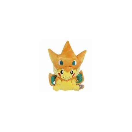 Pokemon Peluche Pikachu Disfraz Mega Charizard Y-JuguetesSol-Lo nuevo