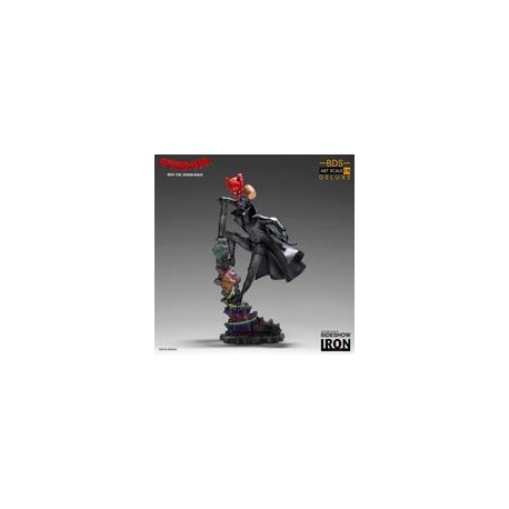 Iron Studios Spider-Man: Into the Spider-Verse Statue - Noir and Spider-Ham - preventa-JuguetesSol-Lo nuevo