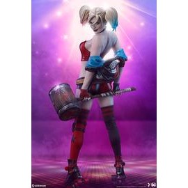 Sideshow Dc Comics Premium Format - Harley Quinn Hell on Wheels - preventa-JuguetesSol-Lo nuevo