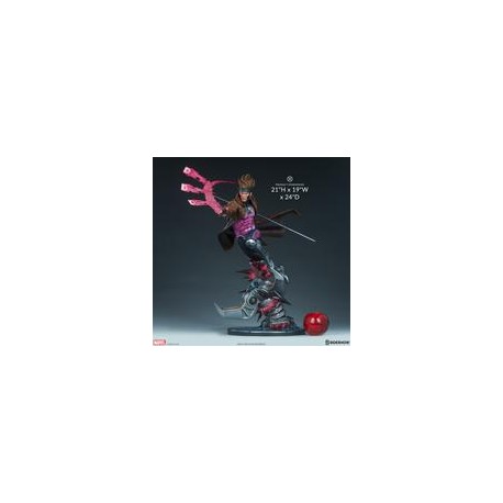 Sideshow X-Men Maquette - Gambit -preventa-JuguetesSol-Lo nuevo