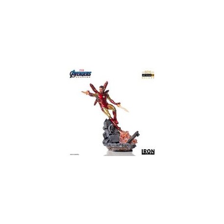 IRON Studios: Avengers Endgame - Iron Man Mark LXXXV Deluxe Escala 1/10 - preventa-JuguetesSol-Lo nuevo