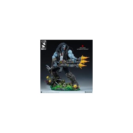 Sideshow Dc Comics Maquette - Lobo - preventa-JuguetesSol-Lo nuevo
