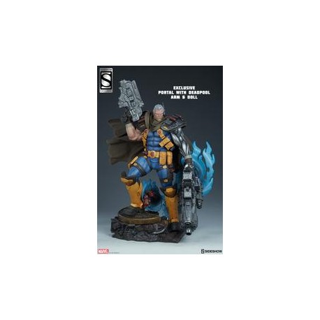 Sideshow X-Men Premium Format - Cable - preventa-JuguetesSol-Lo nuevo