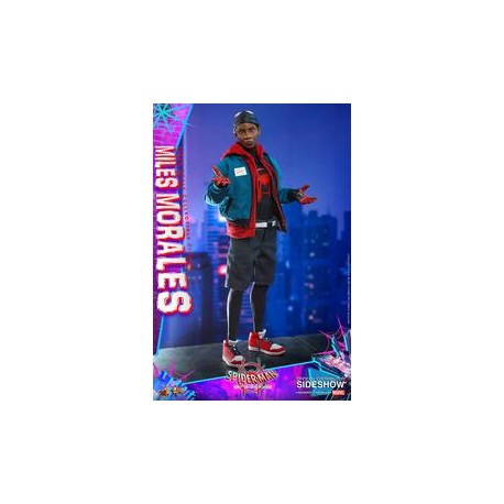 Sideshow Spider-Man: Into the Spider-Verse Hot Toys - Miles Morales - preventa-JuguetesSol-Lo nuevo