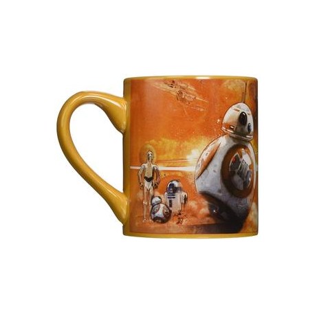 TAZA CERAMICA - BB-8 NARANJA-JuguetesSol-Lo nuevo