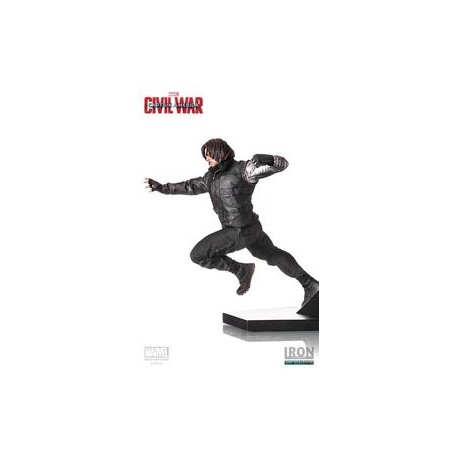 Iron Studios Winter Soldier Art Scale 1/10 Civil War-JuguetesSol-Lo nuevo