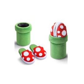 Pantuflas Planta piraña Super Mario Bros-JuguetesSol-Nintendo