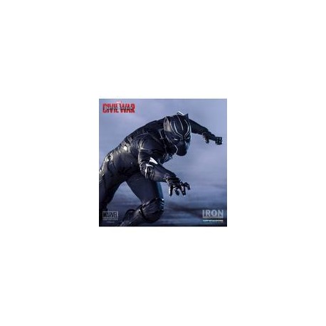 Iron Studios Black Panther Art Scale 1/10 Civil War-JuguetesSol-Lo nuevo